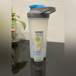 Contigo Blender Bottle - Grey and blue 24 oz